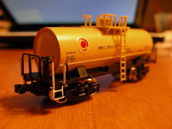 ワムハチ、ヨハチ、タキ5450の色差し: テンちゃんの鉄道模型改造記